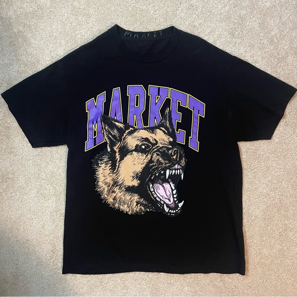 Chinatown Market Classic Beware T-Shirt, Large